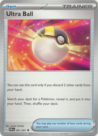 Ultra Ball - 091/091 - Uncommon - Paldean Fates
